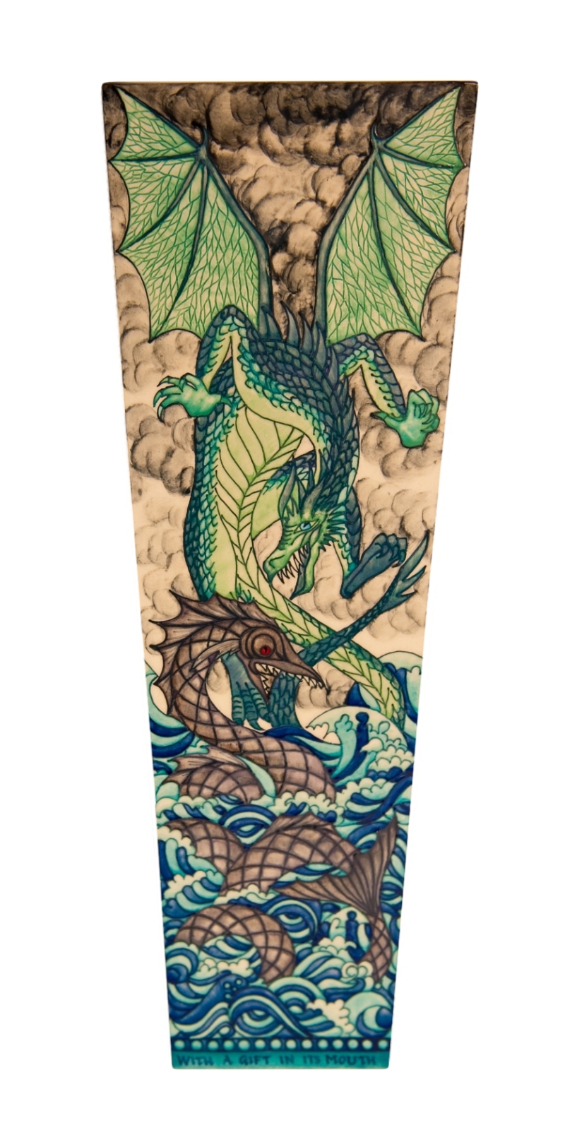 HW designs_Battling Dragon and Sea Serpent_Enlarged